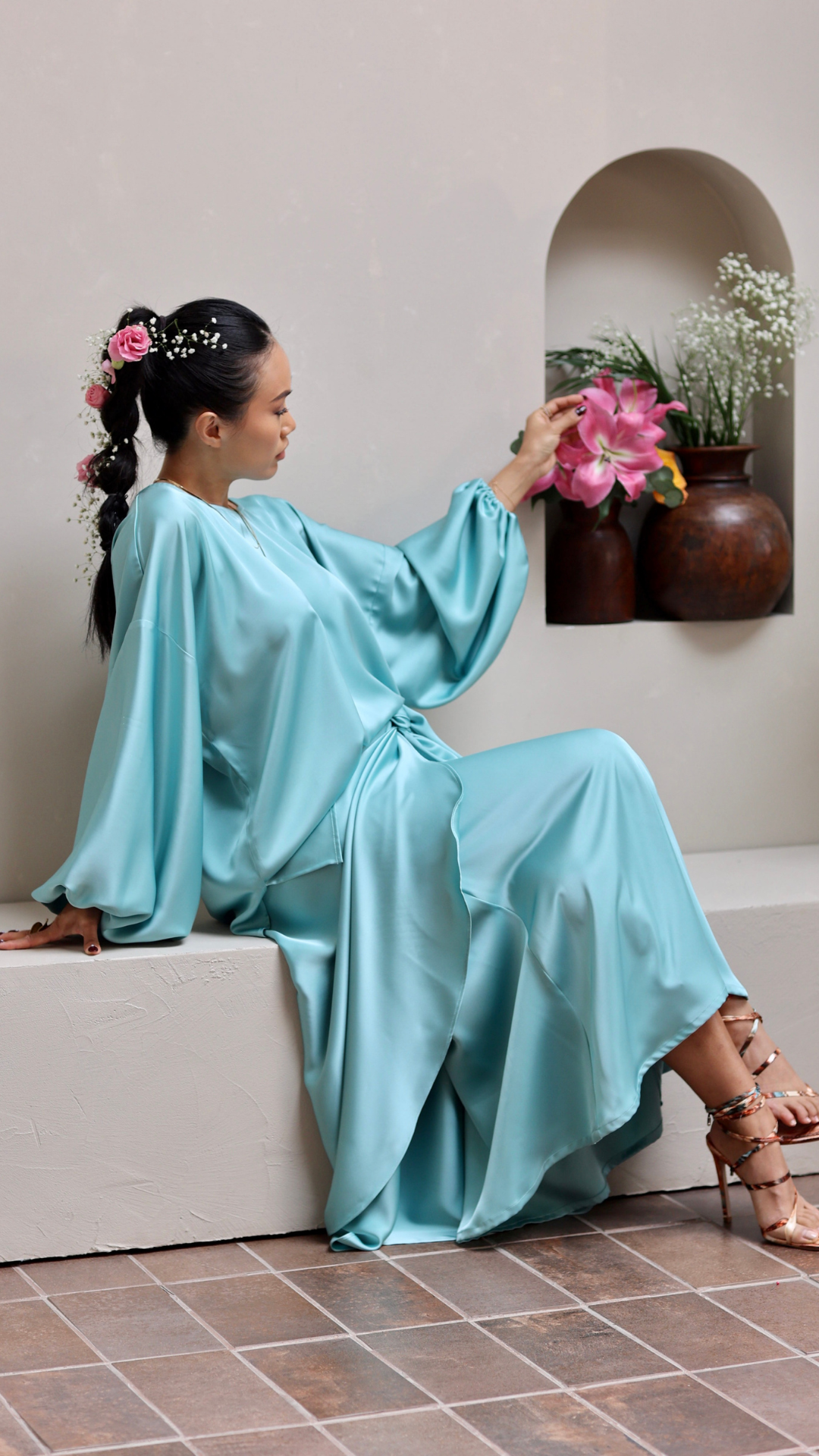 Sheikha set V2 Turquoise - ALHAYA PARIS