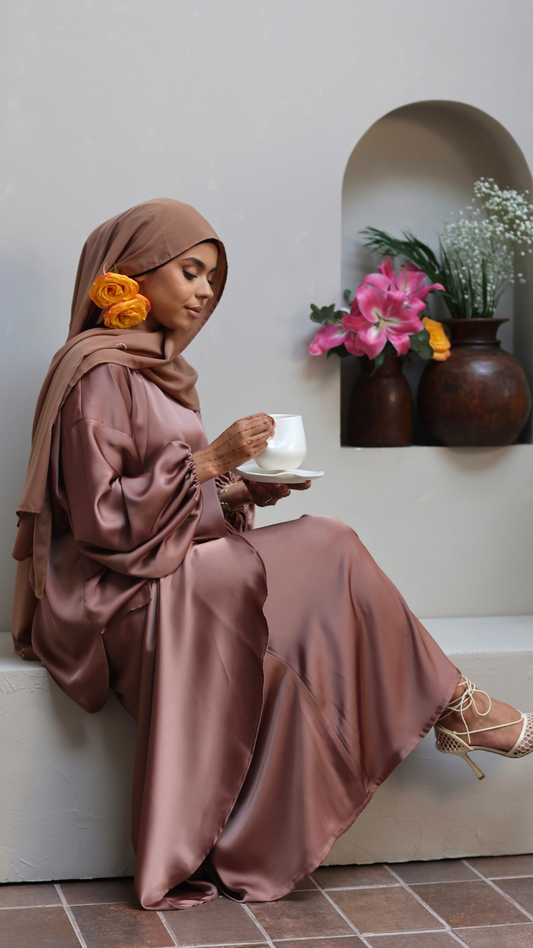 Sheikha set V2 Taupe - ALHAYA PARIS