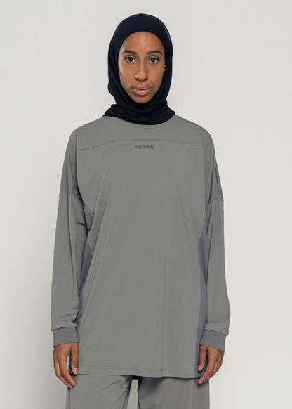 Oversize Active Long-T – Basic T-shirt (3 COULEURS) - KAMAK