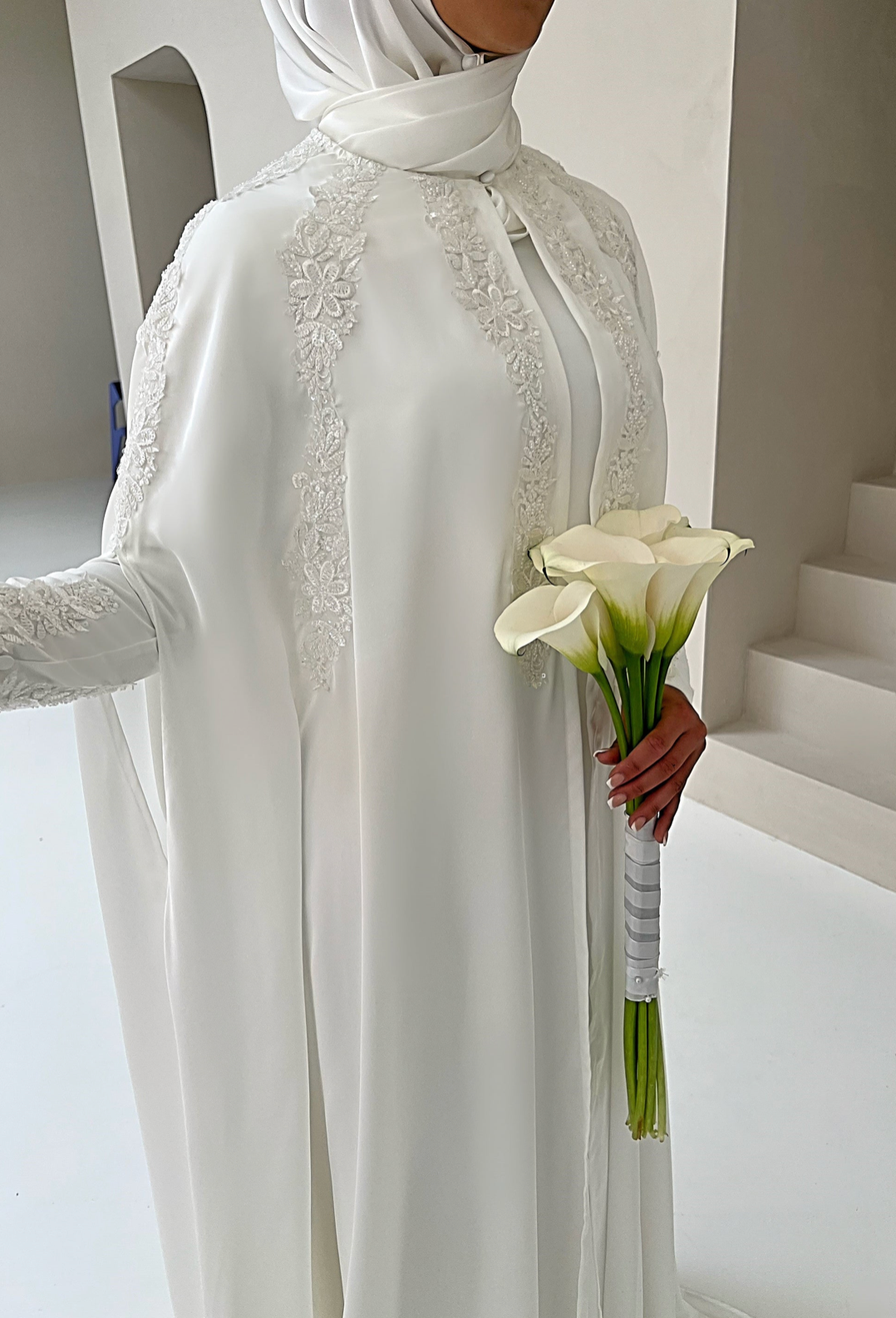 ROBE & CAPE AMEERA - MODEST BRIDAL