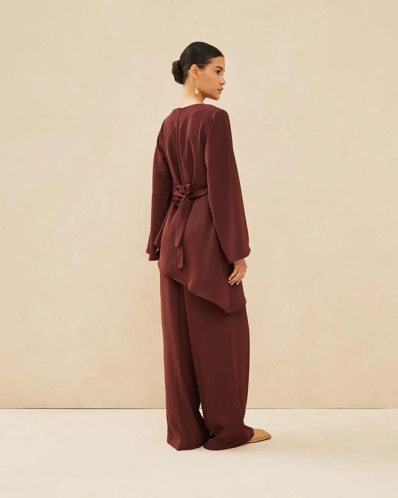 Pantalon Taya Brown - ALHAYA PARIS