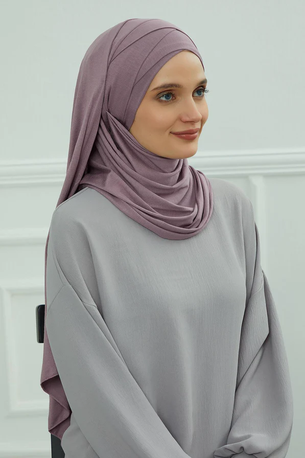 Hijab ajustable en 95% coton - AISHA'S DESIGN