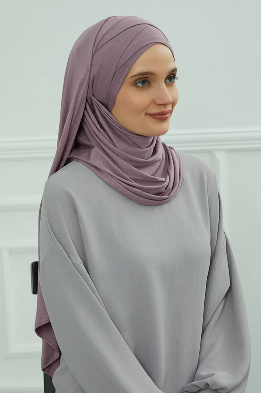 Hijab ajustable en 95% coton - AISHA'S DESIGN