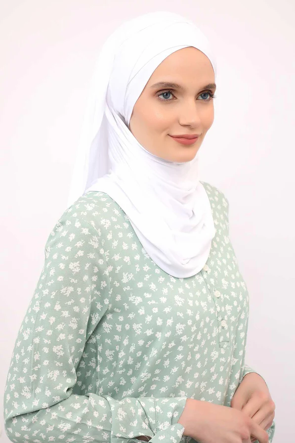 Hijab ajustable en 95% coton - AISHA'S DESIGN