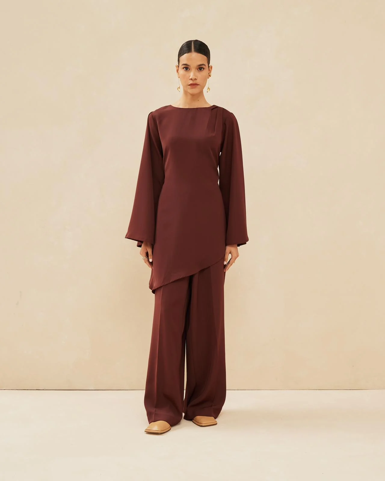 Pantalon Taya Brown - ALHAYA PARIS